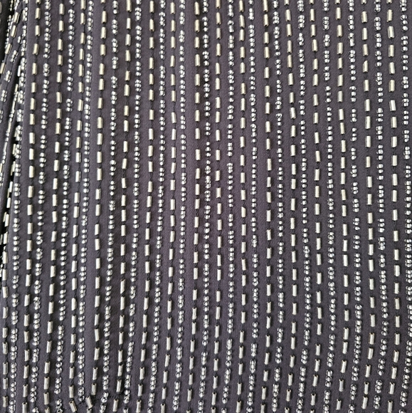 Escada Silk Couture Beaded Metallic Key Hole Dress - Picture 2 of 8